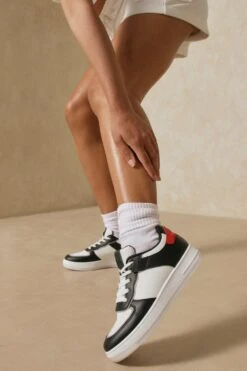 Contrast Panelled Trainers