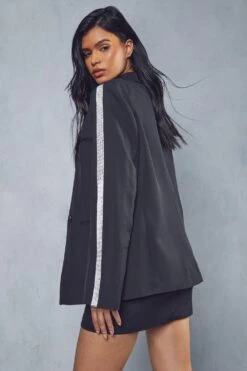 Diamante Detail Mini Skirt -Ladies Clothing Shop black diamante detail mini skirt 2