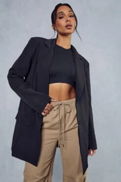 Shoulder Pad Oversized Blazer