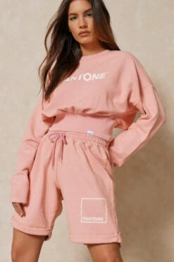 Acid Wash Pantone Jog Shorts