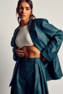 Drop Shoulder Oversized Blazer