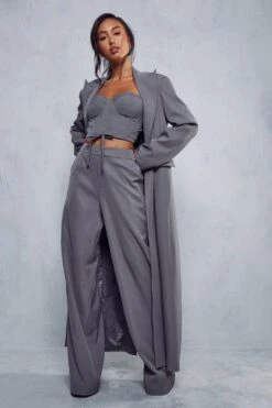 Tailored Straight Leg Trousers