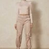 Pocket Detail Cargo Utility Trouser -Ladies Clothing Shop stone pocket detail utility cargo pants
